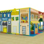 Small 2 Level City Theme Playgym