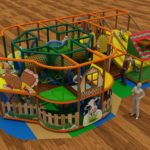 2 Level Barnyard Fun Indoor Playground