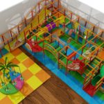 2 Level Farm Theme Playscape