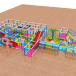 2 Section Two Story Sweet Treats Play Structure