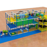 3 Story Small Generic Indoor Play Gym