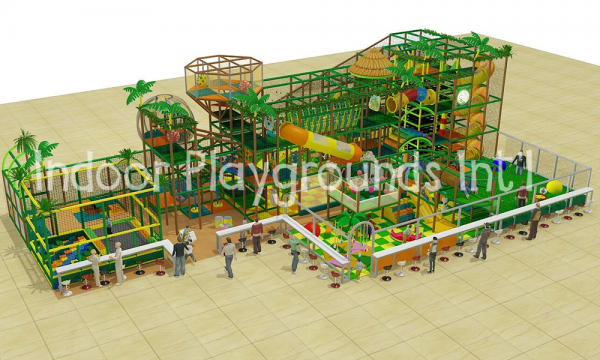 4 level jungle playground