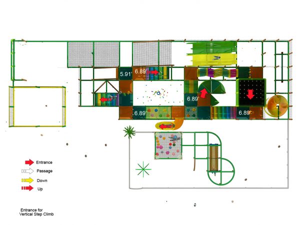 4 level jungle playground