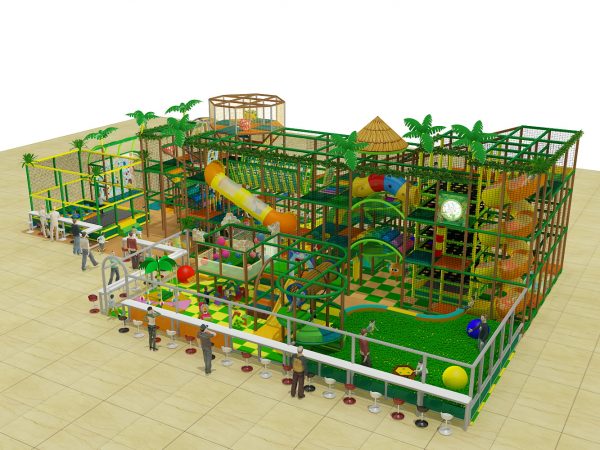 4 level jungle playground