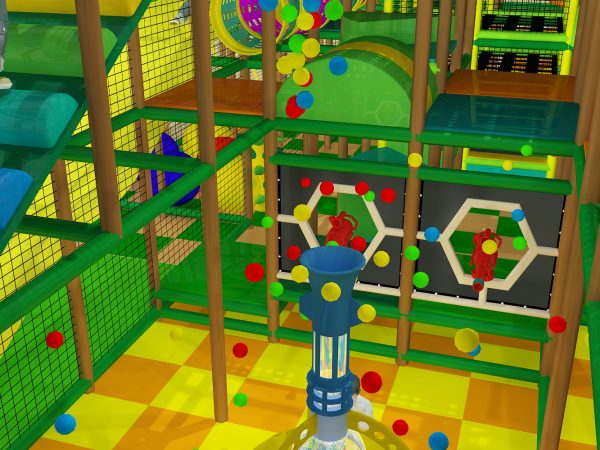 4 level jungle playground