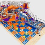 3 Level Vibrant Custom Indoor Playground